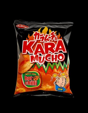 Snacks Chips Karamucho Hot Chili Släta 60g Koikeya Japan