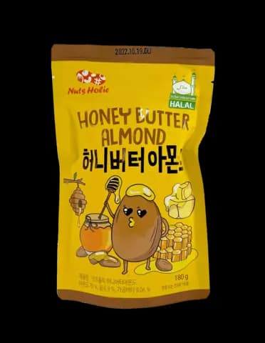Mandel Med Honungsmörsmak 180g Nuts Holic  Korea