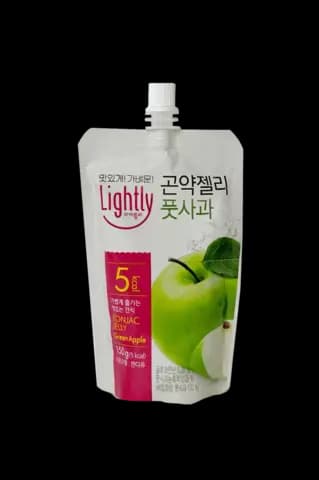 Konjac Jelly Äpple Smak 150g CJW Korea