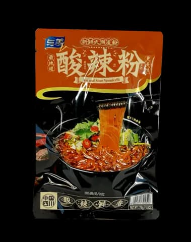 Nudlar Vermicelli Hot/Sour 278g Yumei Kina