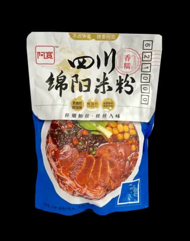 Nudlar Sichuan Mianyang 150g A Kuan Kina