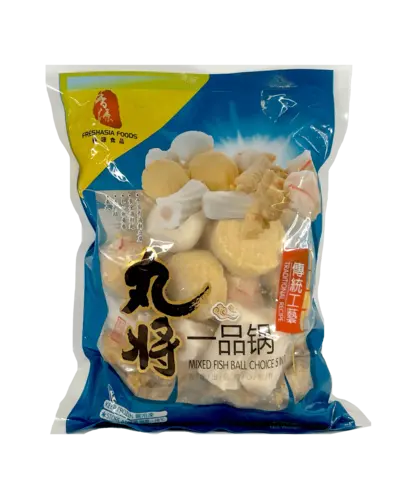 Hot Pot - Fiskbollar 5 i 1 Fryst 500g WJ Freshasia Kina