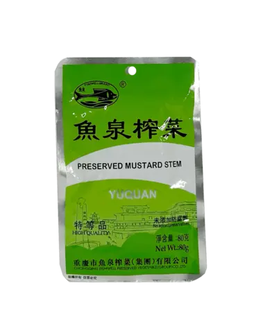 Potherb Senap 80g ZC Fish Well Kina
