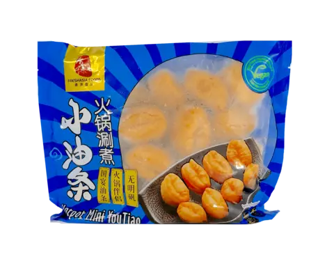 Hotpot Mini Friterade Bröd You Tiao Fryst 200 g Freshasia Kina
