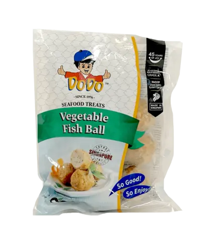 Vegetabiliska fiskbollar Frysta 200g Dodo Singapore