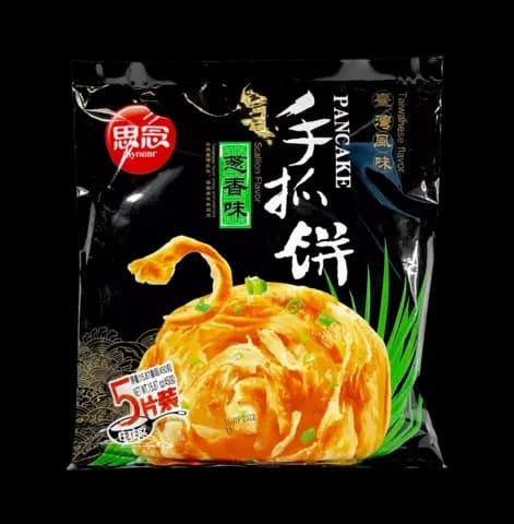 Roti Paratha Pancake Med Salladslök Smak Fryst 450g Synear Kina