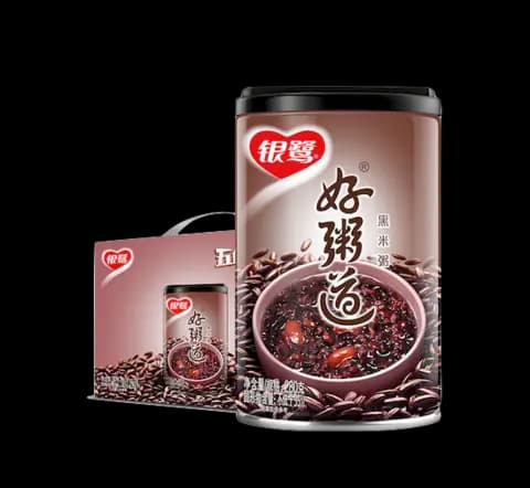Congee Svart Ris 280gx12st/Krt Yin Lu Kina