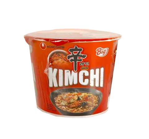 Snabbnudlar Bowl Kimchi Smak 112g Nongshim Korea