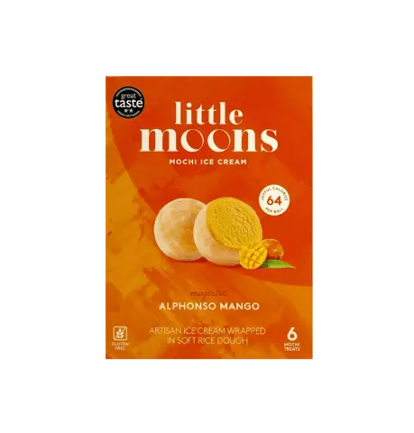 Mochiglass Mango Smak Fryst 192g Little Moons Storbritannien