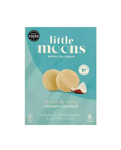 Mochiglass Kokos Smak Fryst 192g Little Moons Storbritannien