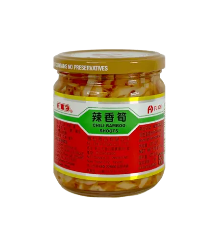 Bambuskott med chili 370g - Fu Ji Taiwan