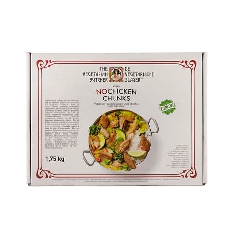 Vegan Nochicken Chucks Fryst 1.75kg  The Vegen Butcher Nederländerna