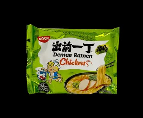 Snabbnudlar Kycklingsmak 100g Nissin Japan