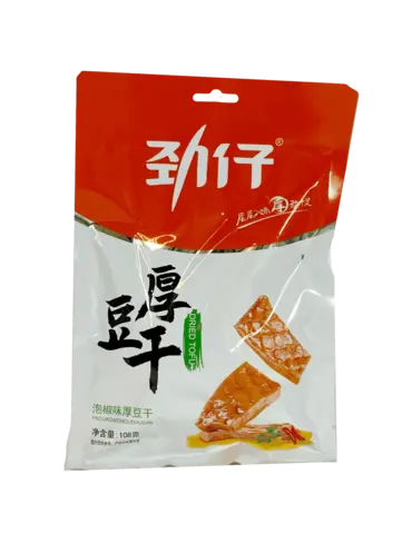 Snacks Marinerade Tofu Med Inlagd Peppar Smak 108g Jin Zai CN