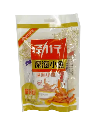 Snacks Friterad Ansjovis Mix Smak 96g Jin Zai Kina