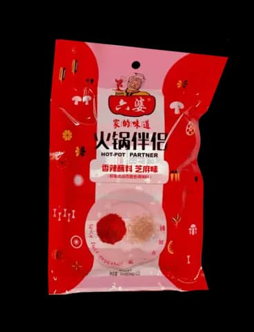 Chili Pulver Med Sesamfrö 120g Liu Po Kina
