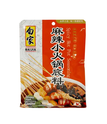 Spicy Hot Pot Seasoning 200g Bai Jia Kina