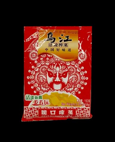 Konserverad Senap Krispig 150g Wujiang Kina