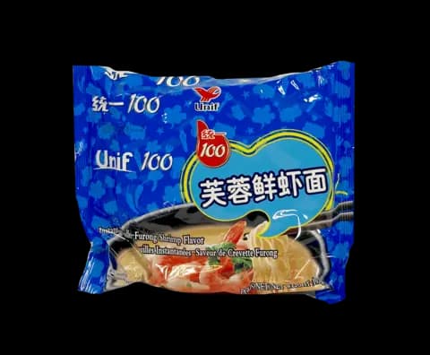 Snabbnudlar Med Räksmak 103g Unif 100 Kina