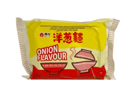 Snabbnudlar Löksmak 85g Wei Lih Taiwan