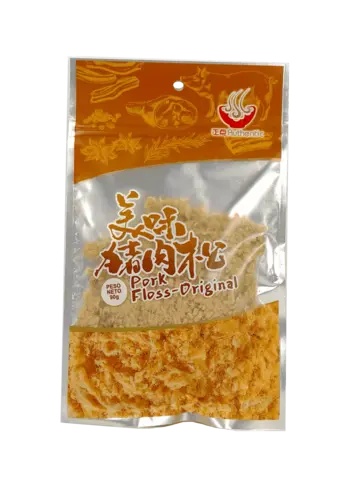 Snacks Flossy Fläsk 90g Meng Fu Spanien