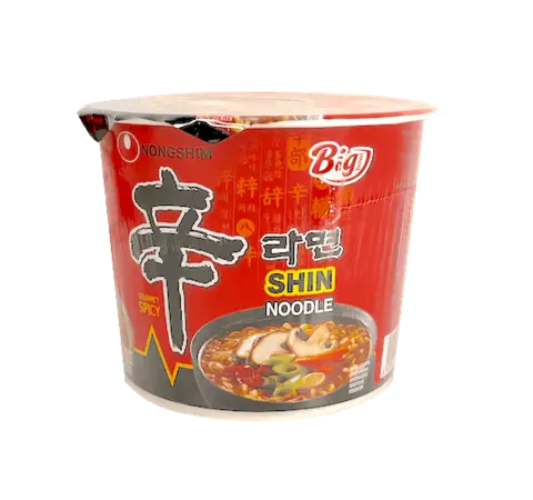 Snabbnudlar Big Bowl Shim 114g Nongshim Korea