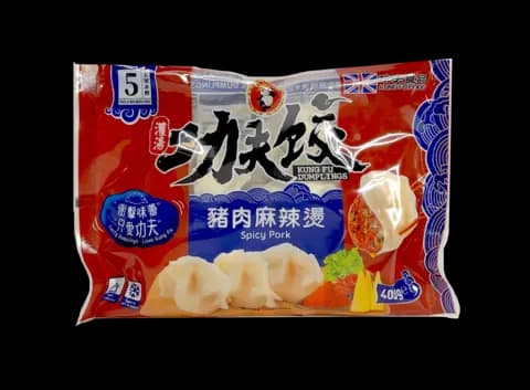 Dumpling Fläsk/Sichuan Chili Fryst 400g Kung Fu