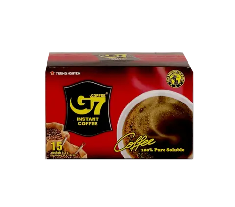 Snabb Kaffe G7 Pure Black 2gx15st/Ask Trung Nguyen Vietnam