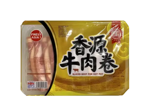 Biffskivor För Hotpot/Grill/Wok Fryst 400g Freshasia Food UK