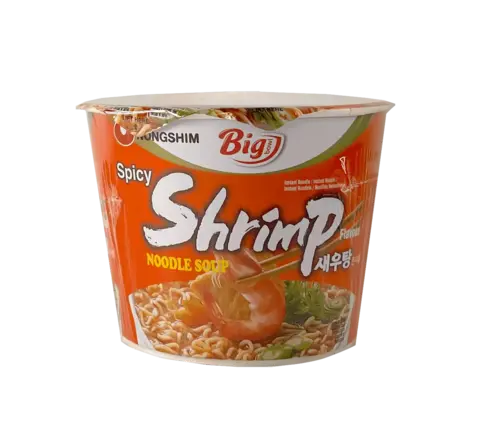 Snabbnudlar Bowl Räkor 115g Nongshim Korea