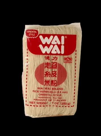 Ris Vermicelli Oriental Style Nudlar 200g Wai Wai Thailand