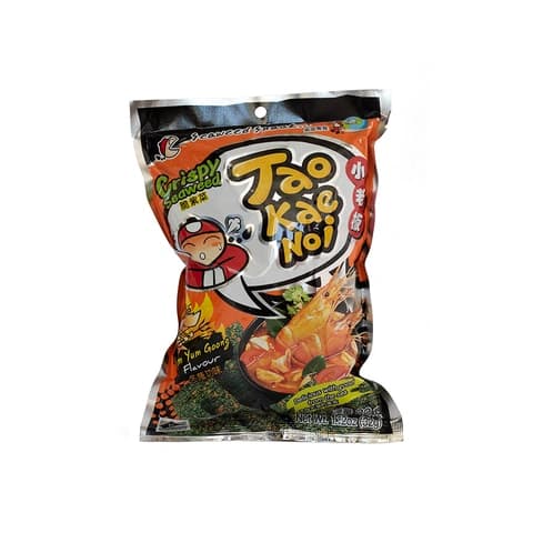 Snacks Sjögräs Tomyumsmak 32g Taokaenoi
