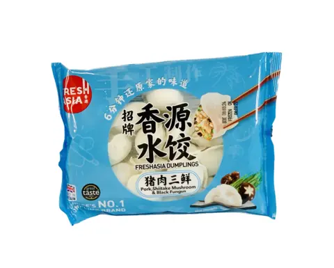 Dumpling Fläsk/Shittake/Skogsöronsvamp Fryst 400g Freshasia Foods UK