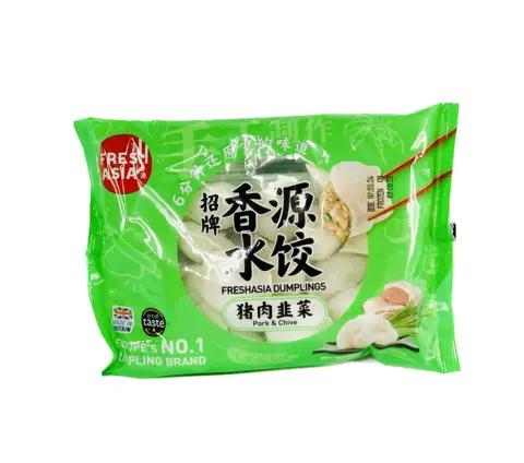 Dumpling Fläsk/Chivelök 400g Freshasia Foods UK