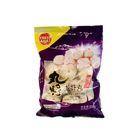 Lobster Flavoured Ball Fryst 200g WJ Freshasia Thailand