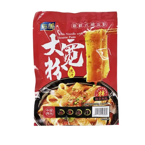 Breda Nudlar Med Sesampasta 280g Yu Mei Kina