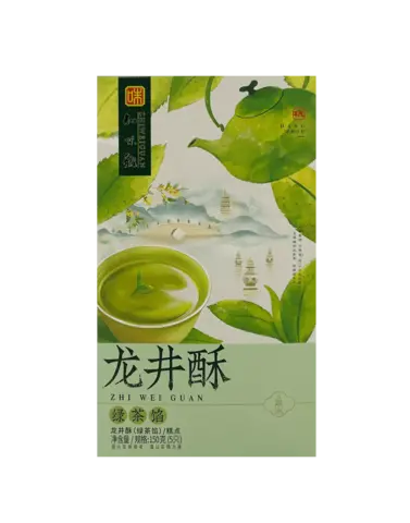 Longjing Kakor Med Gröntte Smak150g Zhi Wei Guan Kina