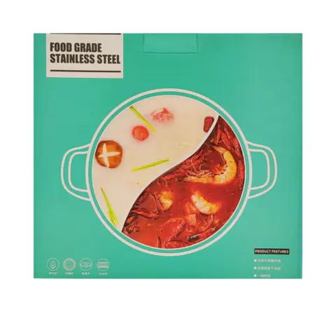 Hotpot Dubbel 28cm Kina