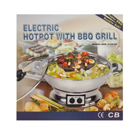 Multi-Cooker Med BBQ Grill KAILO Kina
