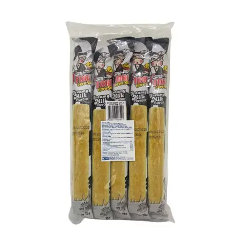 Majssnacks Stick Krämmjölk Smak 5x12g/Förp O'Tori Thailand