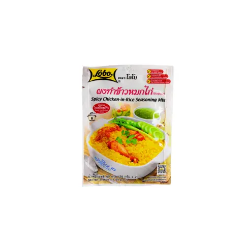 Kryddig Kyckling i Ris Kryddmix 25g Lobo Thailand