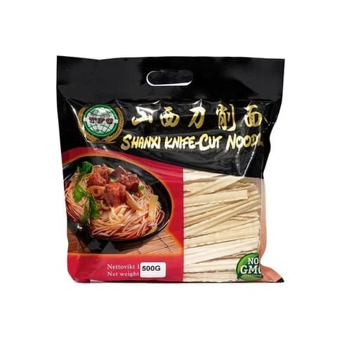 Nudlar Shanxi Knivskurna 500g TFC Kina
