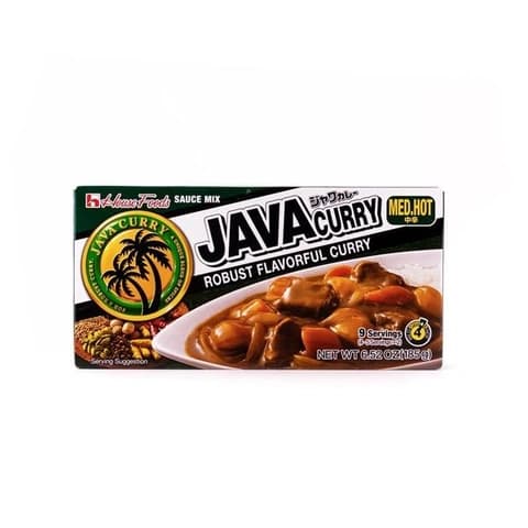 Currysås Medium Java 185g House Foods  Japan