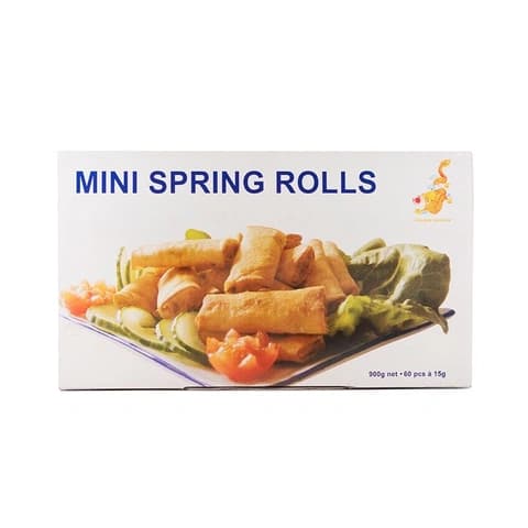 Vegetariska Vårrullar Fryst 60st/900g Golden Dragon Kina