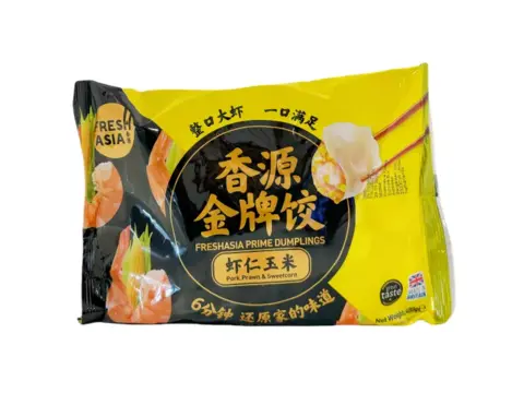 Dumpling Fläsk/Räkor/Majs Fryst 400g Freshasia UK
