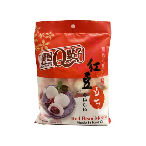Mochi Med Rödbönspasta Fyllning 120g Taiwan  Kina