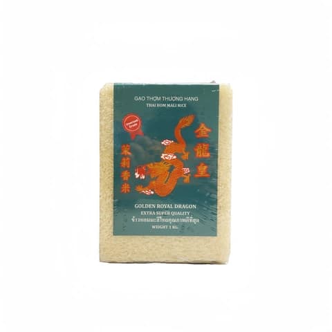 Jasmine ris 1kg Golden Dragon Thailand