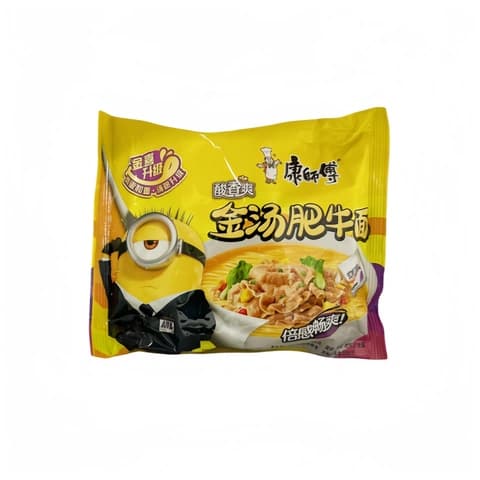 Instant Noodles Nötkött sur och kryddig soppa 105g JTFN KSF Kina
