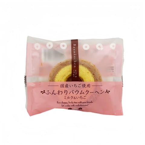 Jordgubbs Kaka 60g Baumkuchen Japan