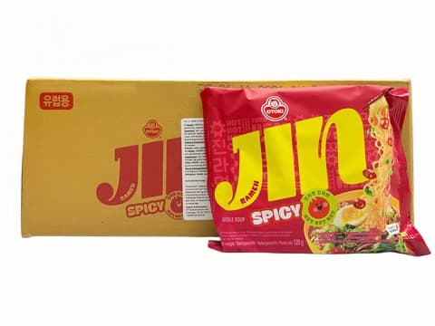 Jin Ramen Spicy 20x120g/krt - Ottogi Korea